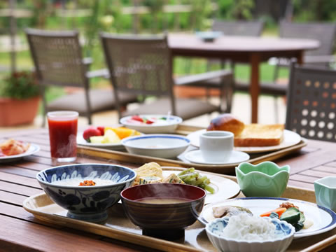호텔 오야나기의 요리